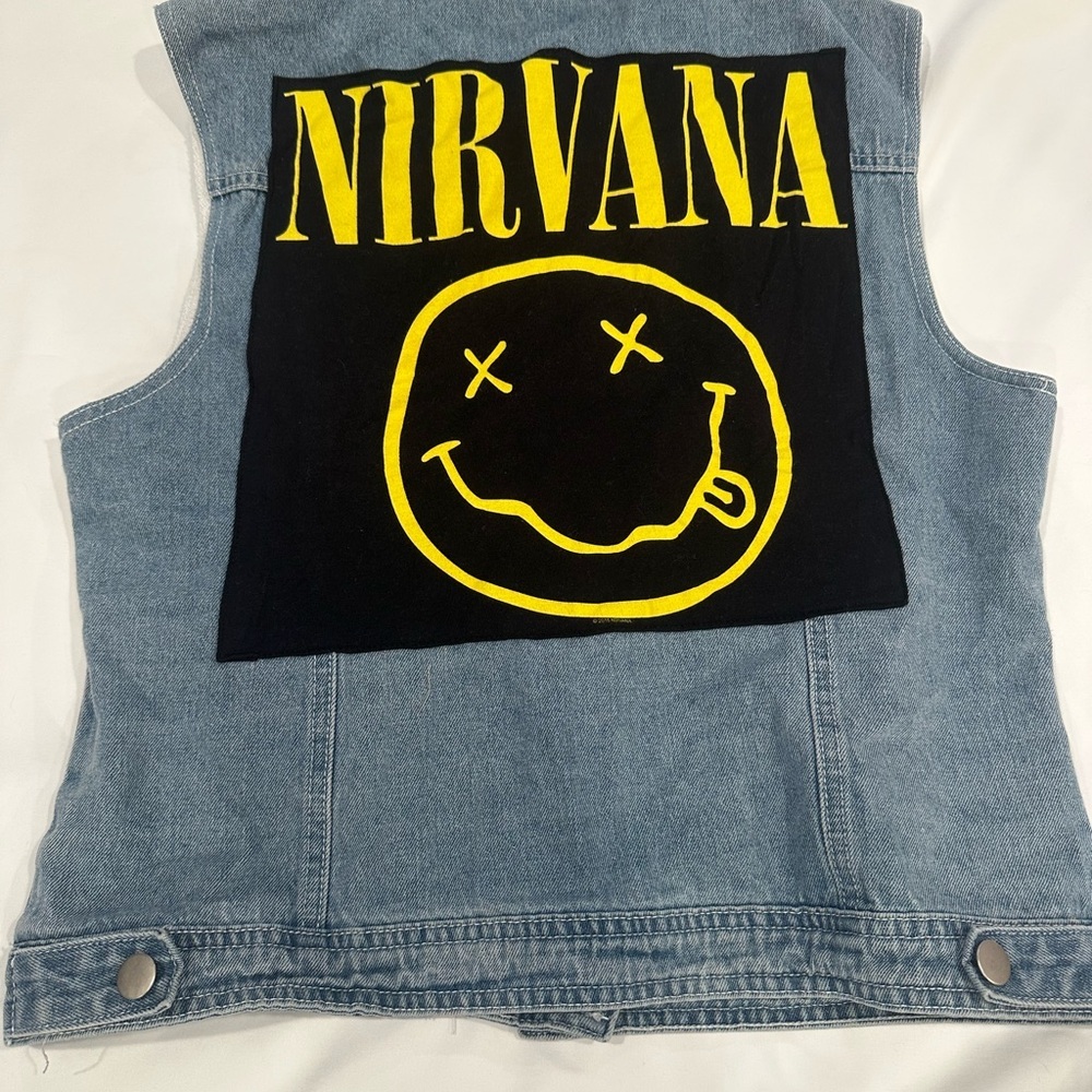 Allegra K Light Blue Denim Vest